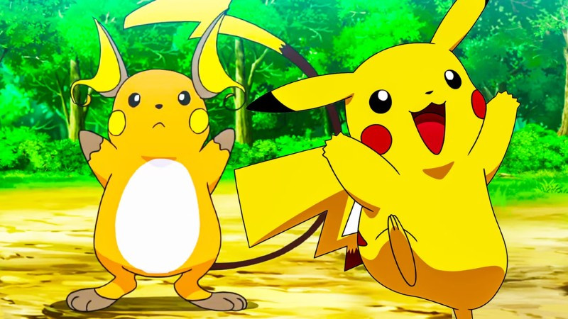 Pikachu cùng bạn bè tận hưởng khoảnh khắc bình yên