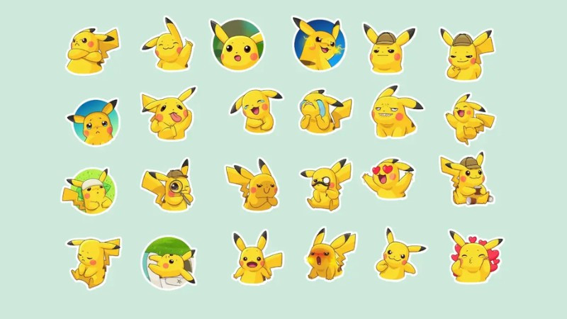 Pikachu với biểu cảm ngạc nhiên kinh điển, thường dùng làm meme