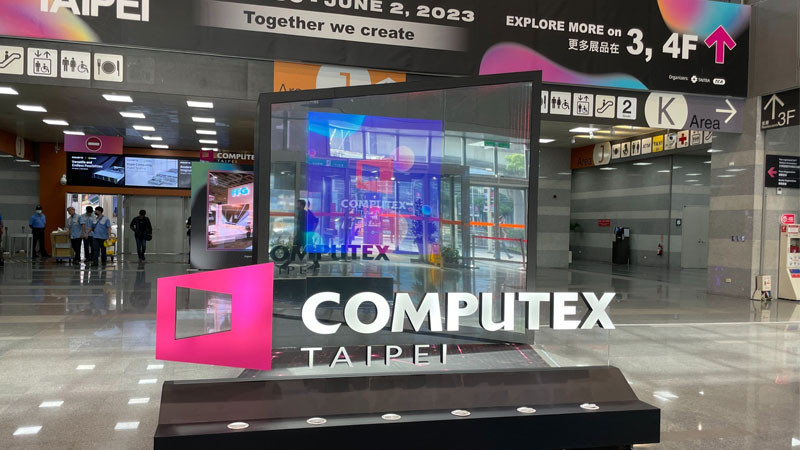 Quang cảnh chung tại sự kiện công nghệ Computex 2023 ở Đài Loan