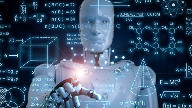 Robot công nghiệp hoạt động dây chuyền, tượng trưng cho năng suất cao nhờ tự động hóa AI