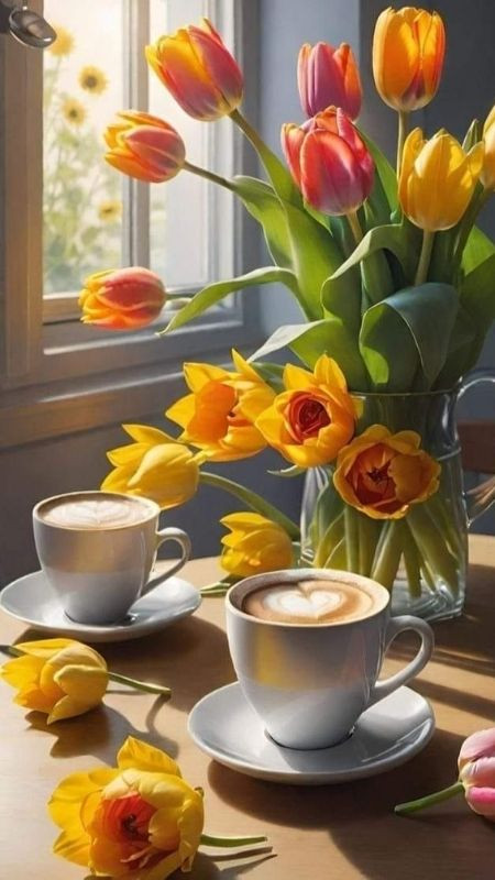 Rực rỡ và đầy năng lượng với tulip dưới ánh nắng sáng Hà Lan