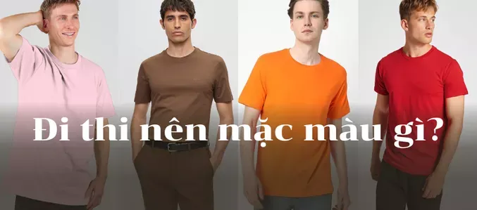 Màu sắc may mắn thi cử giúp bạn tự tin đoạt giải cao trong kỳ thi quan trọng