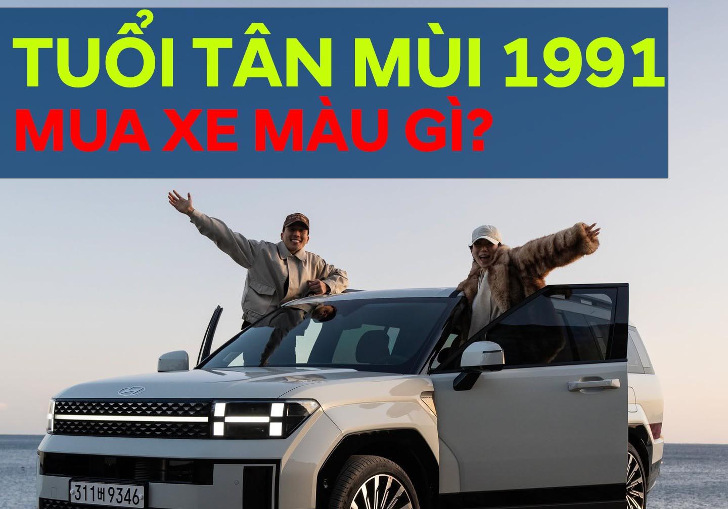 Tuổi Mùi hợp xe màu gì dựa trên ngũ hành