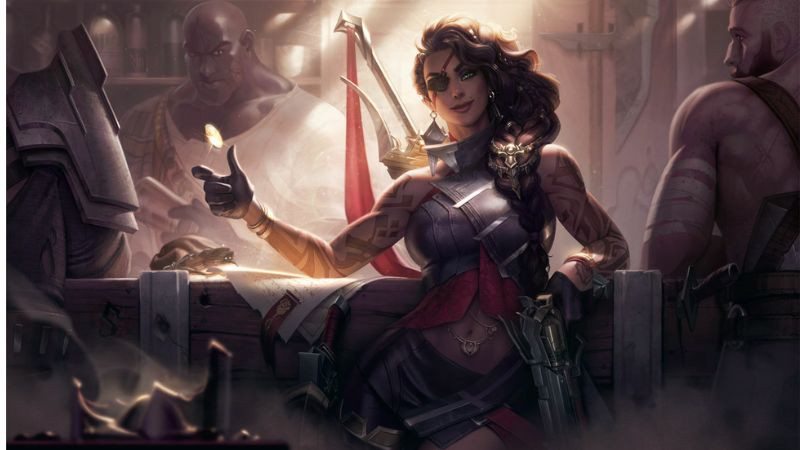 Samira, Hoa Hồng Sa Mạc, xạ thủ - đấu sĩ Noxus với phong cách chiến đấu hoa mỹ và khả năng càn quét giao tranh tổng ấn tượng