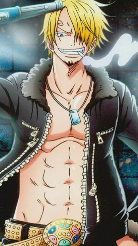 Sanji trong tư thế hành động, sẵn sàng tung đòn