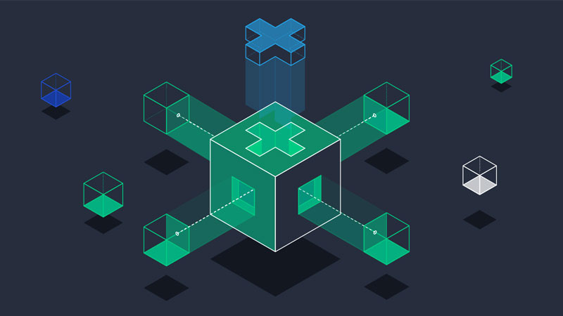 Sơ đồ biểu thị các module code được tái sử dụng trong nhiều dự án phần mềm khác nhau, giúp tiết kiệm thời gian phát triển.