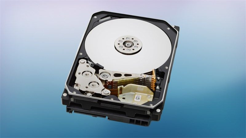 Sơ đồ cấu tạo chi tiết các bộ phận bên trong của ổ đĩa cứng HDD