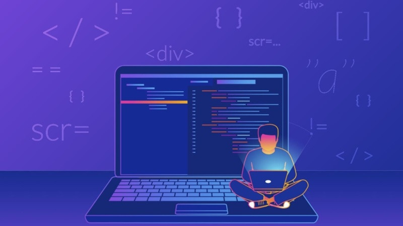 Sơ đồ hoặc hình ảnh minh họa các lĩnh vực chuyên môn khác nhau trong lập trình, giúp người học xác định mục tiêu