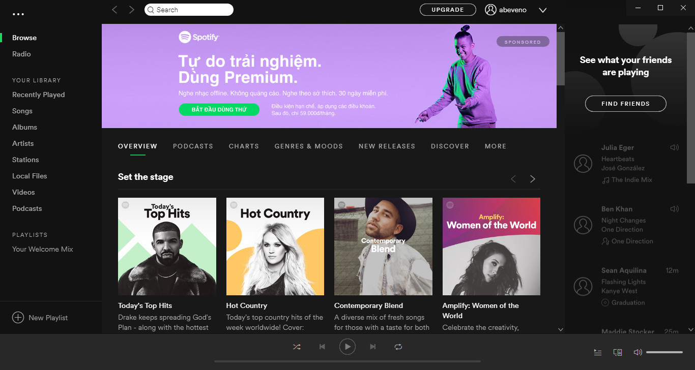 Spotify gợi ý nhạc dựa trên sở thích và hành vi nghe của người dùng