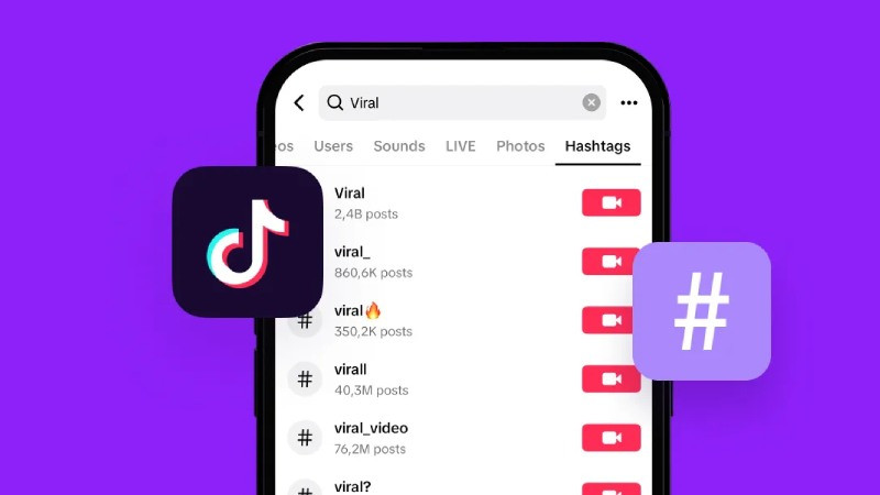 Sử dụng hashtag sai cách là nguyên nhân phổ biến khiến video TikTok bị flop, làm giảm khả năng tiếp cận.