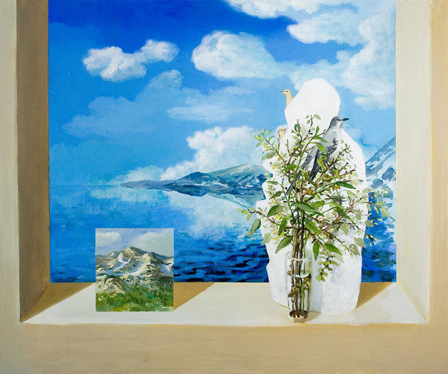 Tác phẩm Digital Art mang tên 'Seaside' của nghệ sĩ Kristoffer Zetterstrand