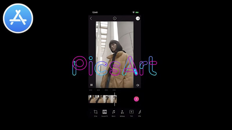Tải ứng dụng PicsArt từ App Store về thiết bị iPhone hoặc iPad
