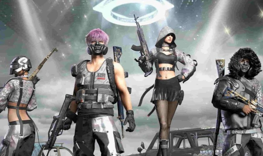 Tấm ảnh FF ngầu với hiệu ứng đặc biệt