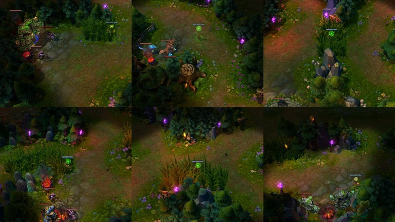 Tầm nhìn trên bản đồ và việc kiểm soát lính, yếu tố quan trọng khi chuẩn bị đi gank