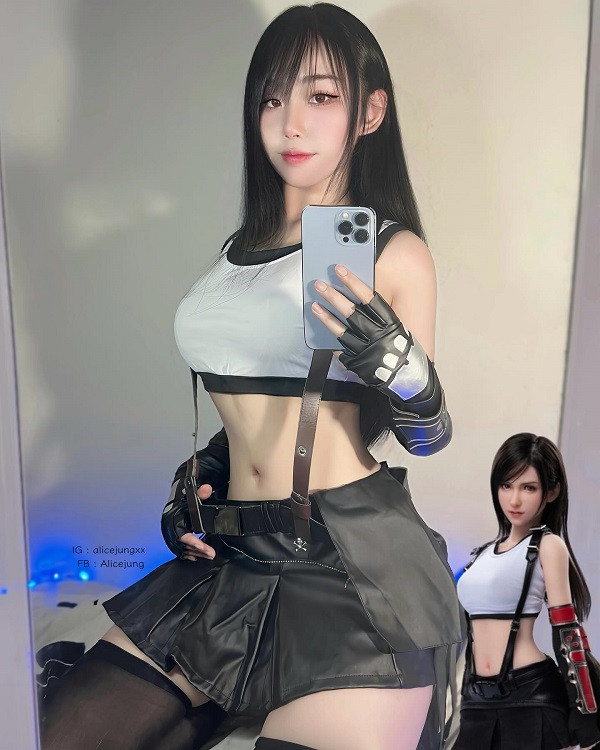 Chiêm Ngưỡng Bộ Ảnh Cosplay Tifa Lockhart Tuyệt Đẹp Tạo hình cổ điển nhưng đầy sức sống của Tifa Lockhart.