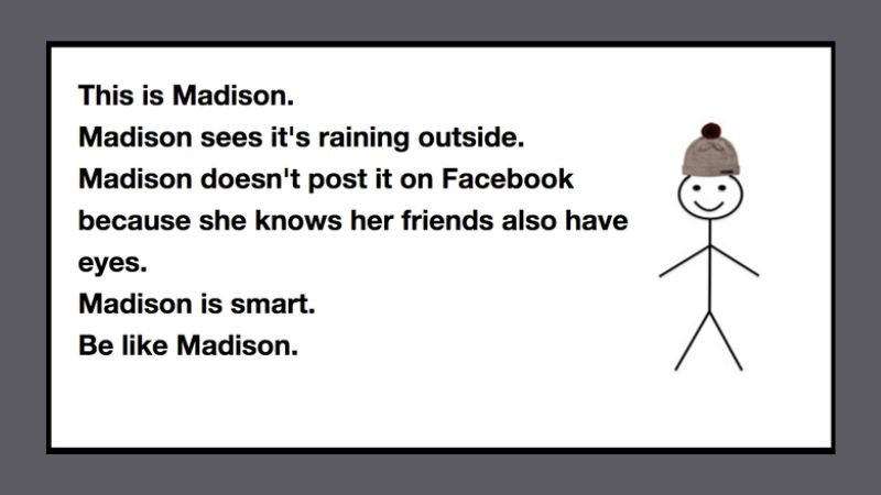 Thiết kế nội dung meme Be Like Me của riêng bạn bằng công cụ đã chọn