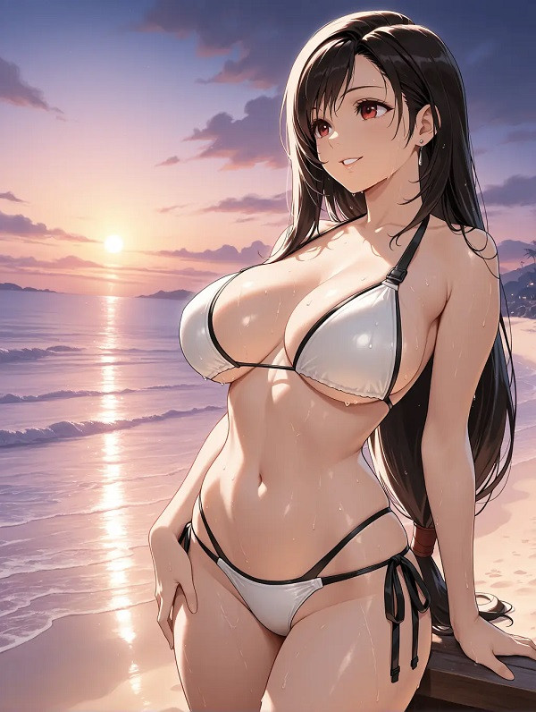 Tifa cùng biểu cảm gợi cảm đầy khiêu khích