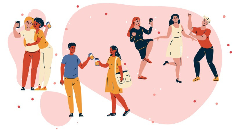 Tìm cách khẳng định bản thân qua việc theo đuổi xu hướng, đôi khi là do áp lực từ bạn bè