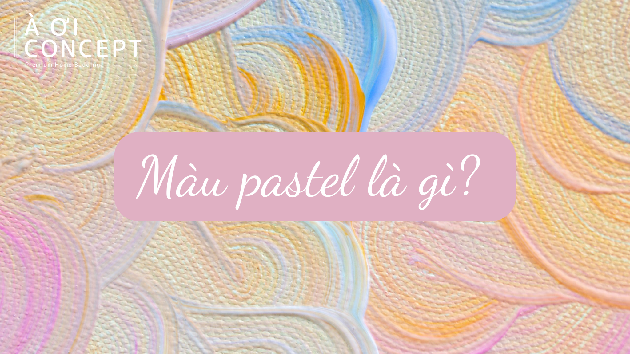 Gợi ý kết hợp màu tím nhạt với xanh lá và vàng pastel trong thiết kế sáng tạo.