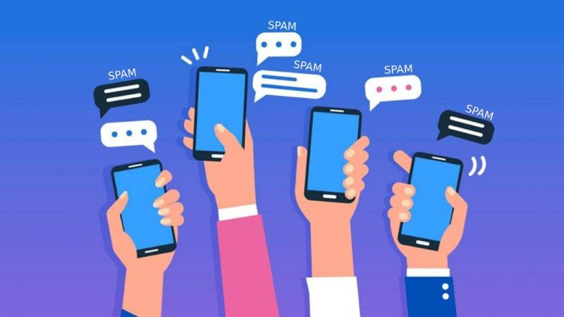 Tin nhắn SMS quảng cáo hoặc lừa đảo được nhận trên điện thoại