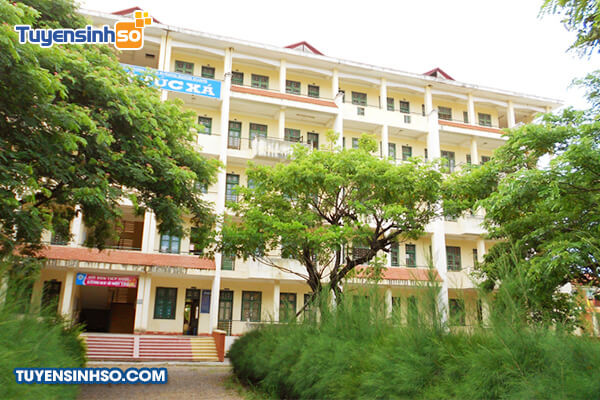 Tòa nhà Ký túc xá khang trang tại Cao đẳng Bình Định