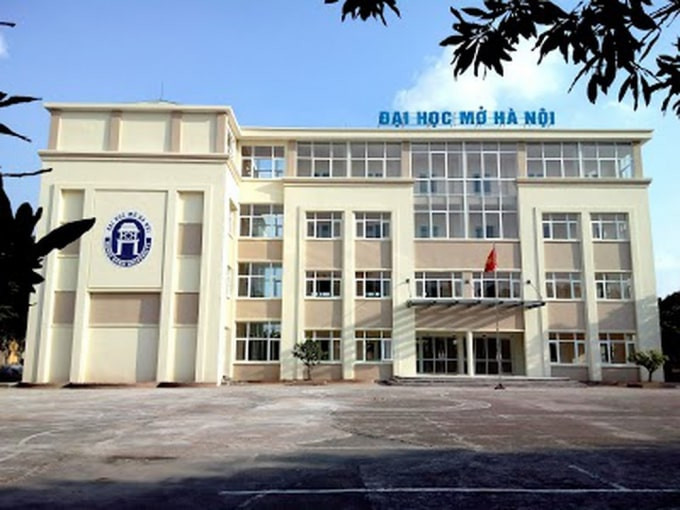 Toà nhà Viện Đại học Mở Hà Nội, cơ sở học ngành ngôn ngữ Trung