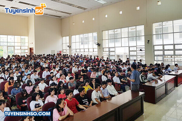 Toàn cảnh Đại học Thủy lợi Cơ sở 2 từ trên cao