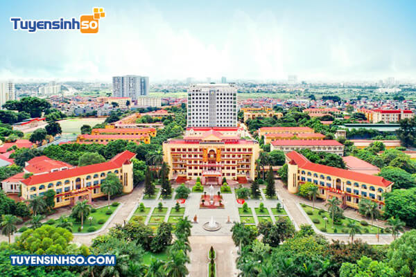 Toàn cảnh Học viện Hậu cần từ trên cao