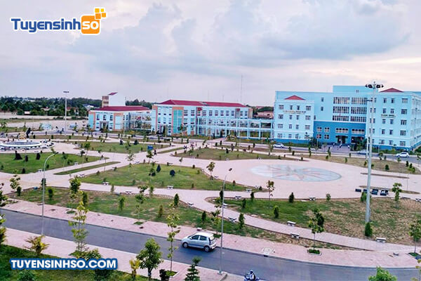 Toàn cảnh khuôn viên rộng rãi của Trường Đại học Y Dược Cần Thơ