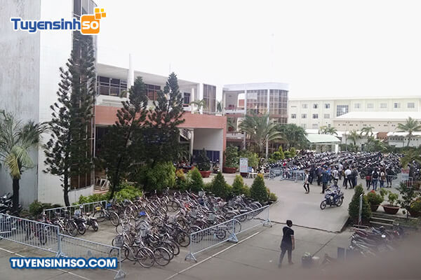 Toàn cảnh trường Đại học Kỹ thuật Công nghệ Cần Thơ nhìn từ trên cao