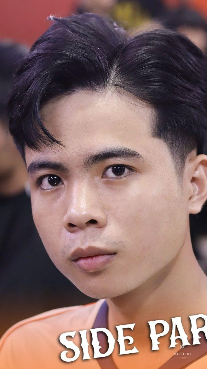 Tóc Side Part 7/3 phù hợp đi học và đi làm