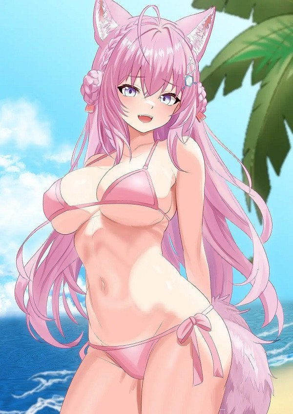 Tóc ướt sau khi tắm biển cùng nụ cười tỏa nắng