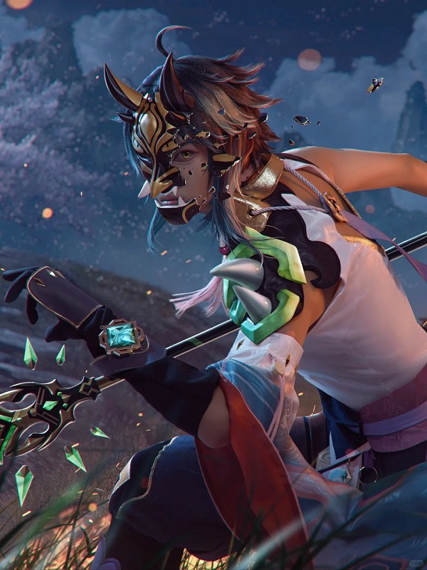 Tông màu ảnh lạnh được sử dụng để tạo đúng không khí của nhân vật Xiao