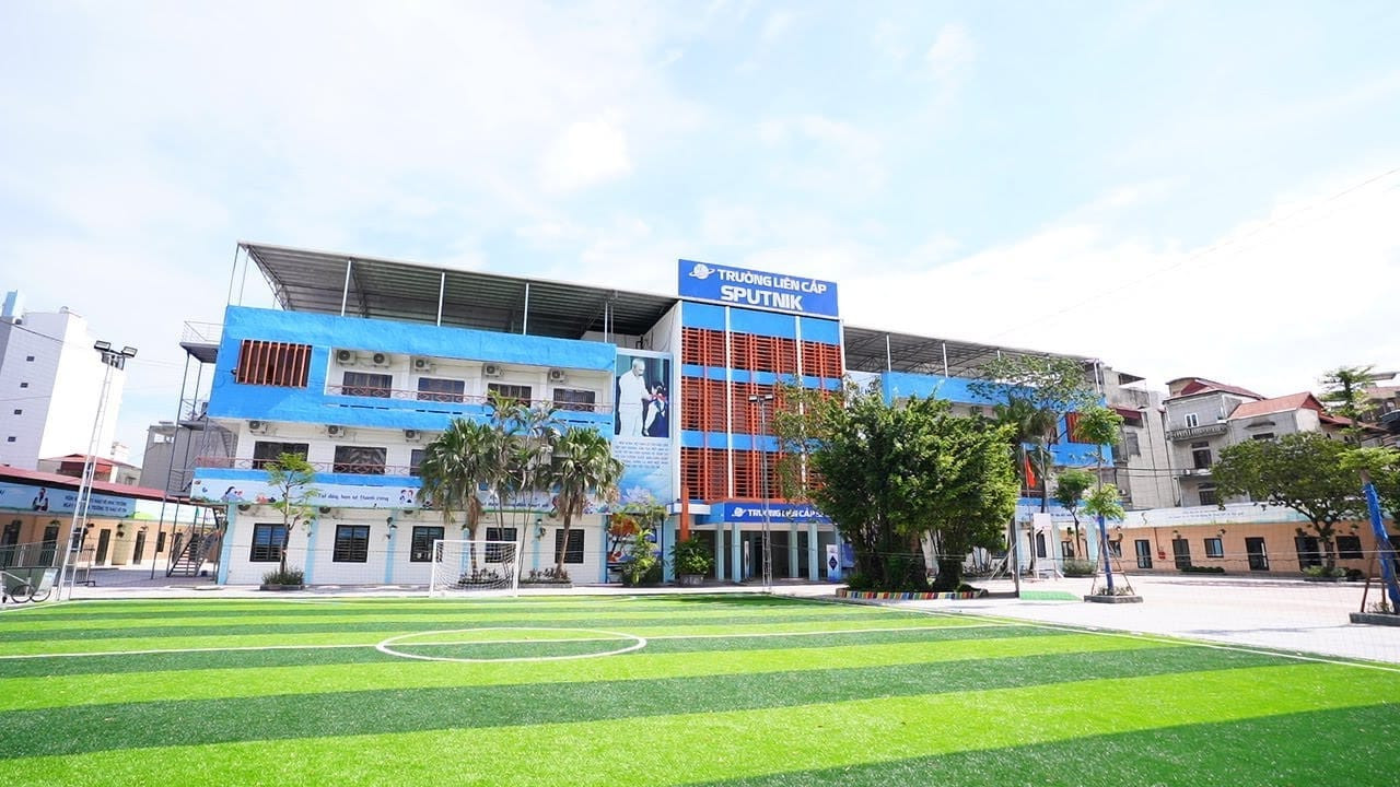 Tổng quan cơ sở vật chất trường tiểu học song ngữ Sputnik