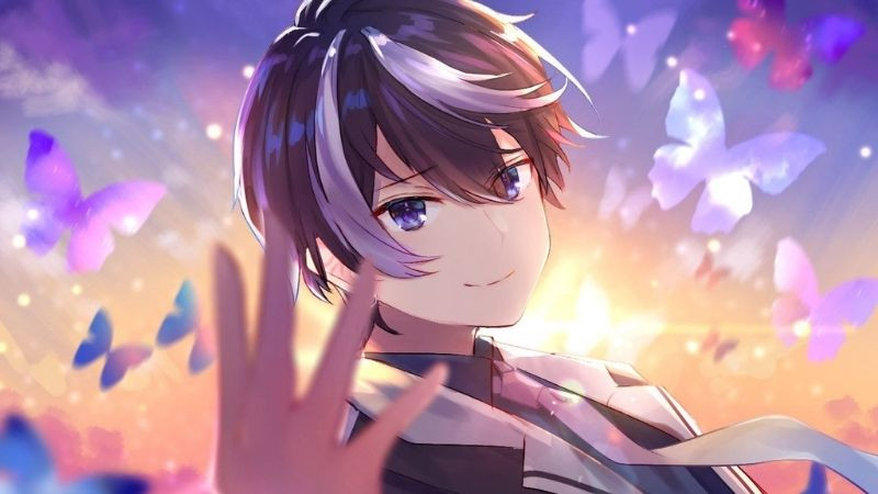 Trai anime với vẻ ngoài hồn nhiên