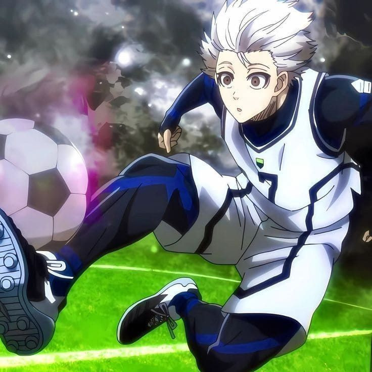 Trai đá bóng Anime thể hiện sự quyết đoán