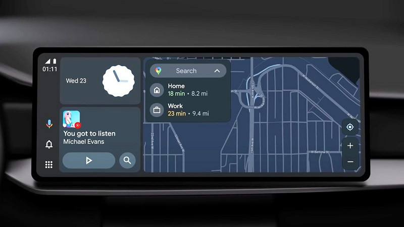 Android Auto Là Gì? Trợ Thủ Lái Xe Thông Minh Không Thể Thiếu Trên Ô Tô Trải nghiệm tương tác an toàn với Android Auto khi đang lái xe