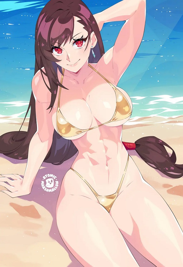 Trang phục cổ điển được Tifa thể hiện đầy cá tính