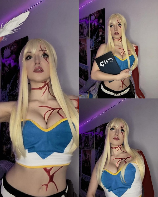 Trang phục được đầu tư kỹ lưỡng theo anime gốc của Lucy Heartfilia