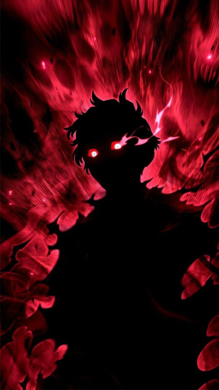 Tranh kinh dị Anime về linh hồn hoặc quỷ