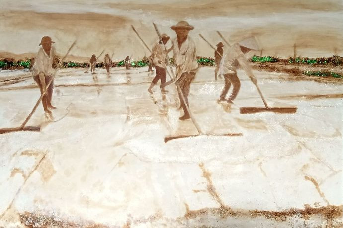 Khám phá vẻ đẹp trong tranh vẽ làng nghề truyền thống Việt Nam tranh vẽ làng nghề truyền thống