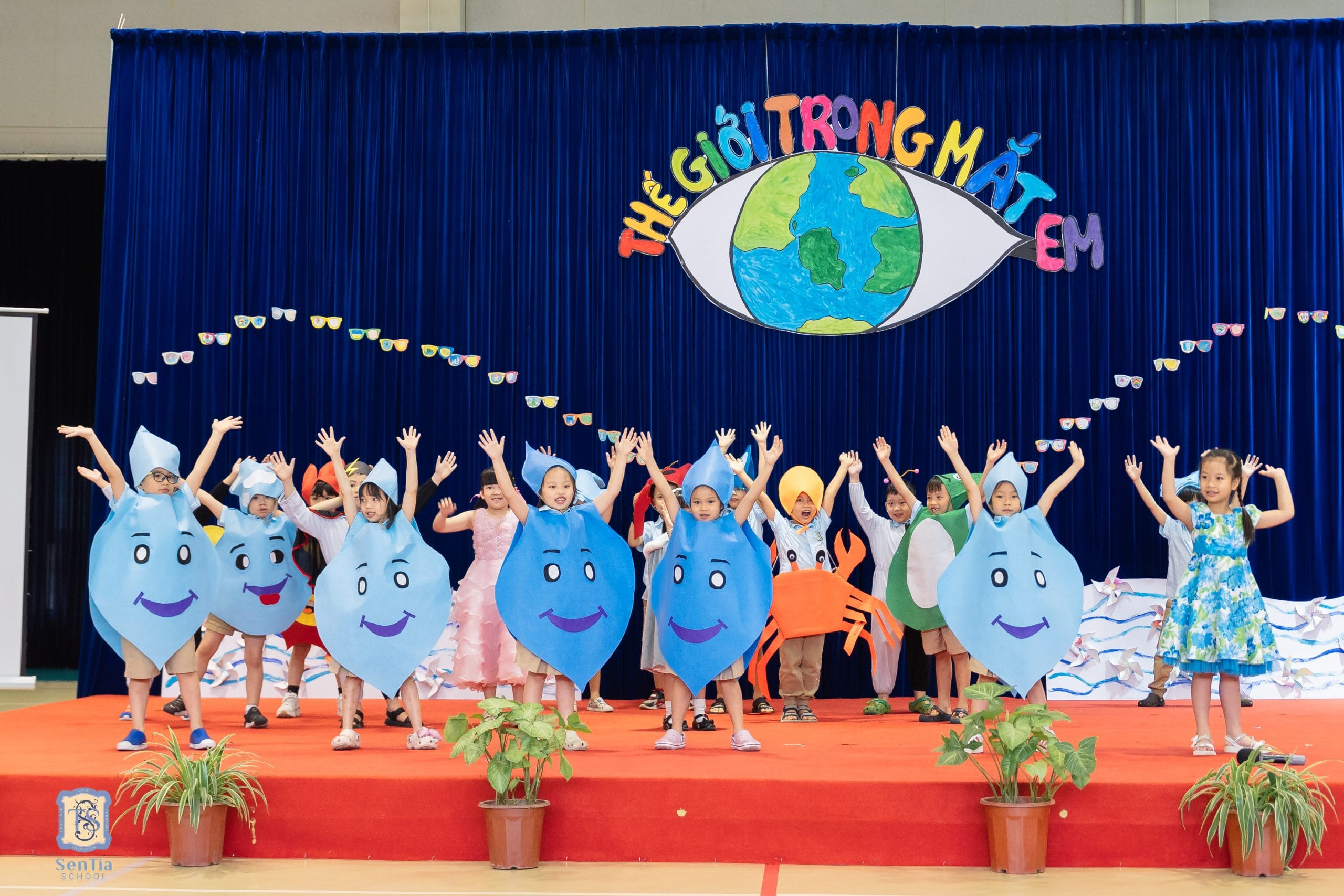 Trẻ học tiếng Anh tại Trường mầm non Koala House