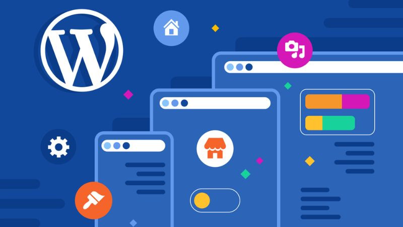 Trình quản lý Plugin của WordPress, hiển thị các tiện ích mở rộng giúp bổ sung tính năng và tối ưu hóa website