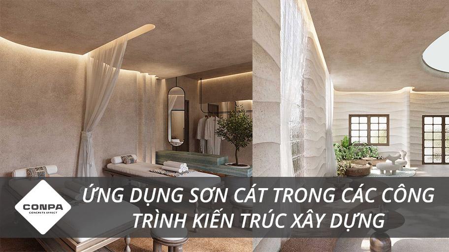 Mau nau canh gian dep mat trong ung dung thuc te tren cac tac pham nghe thuat