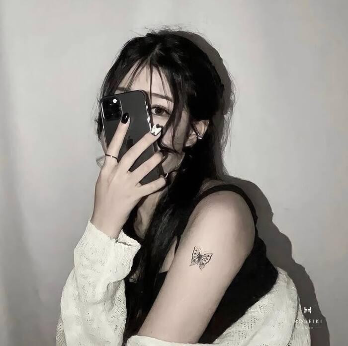 vẻ đẹp bí ẩn ảnh gái xinh che mặt