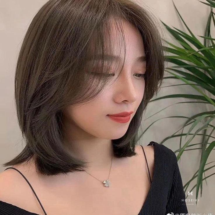 Vẻ đẹp thanh thoát với tóc mái bay layer và khuôn mặt hài hòa