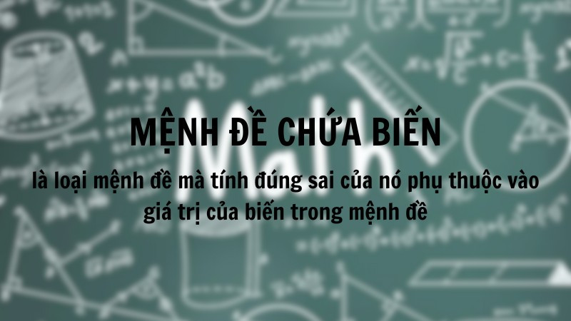 Ví dụ về tính đúng sai của mệnh đề chứa biến P(n)