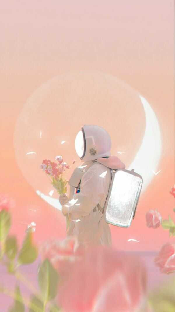 Vũ trụ xanh dương và tím làm nền điện thoại