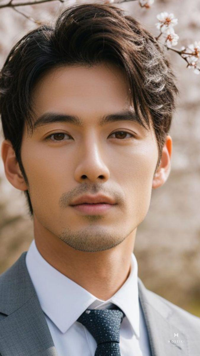 Vuốt nhẹ wax làm tóc 7/3 sáng bừng