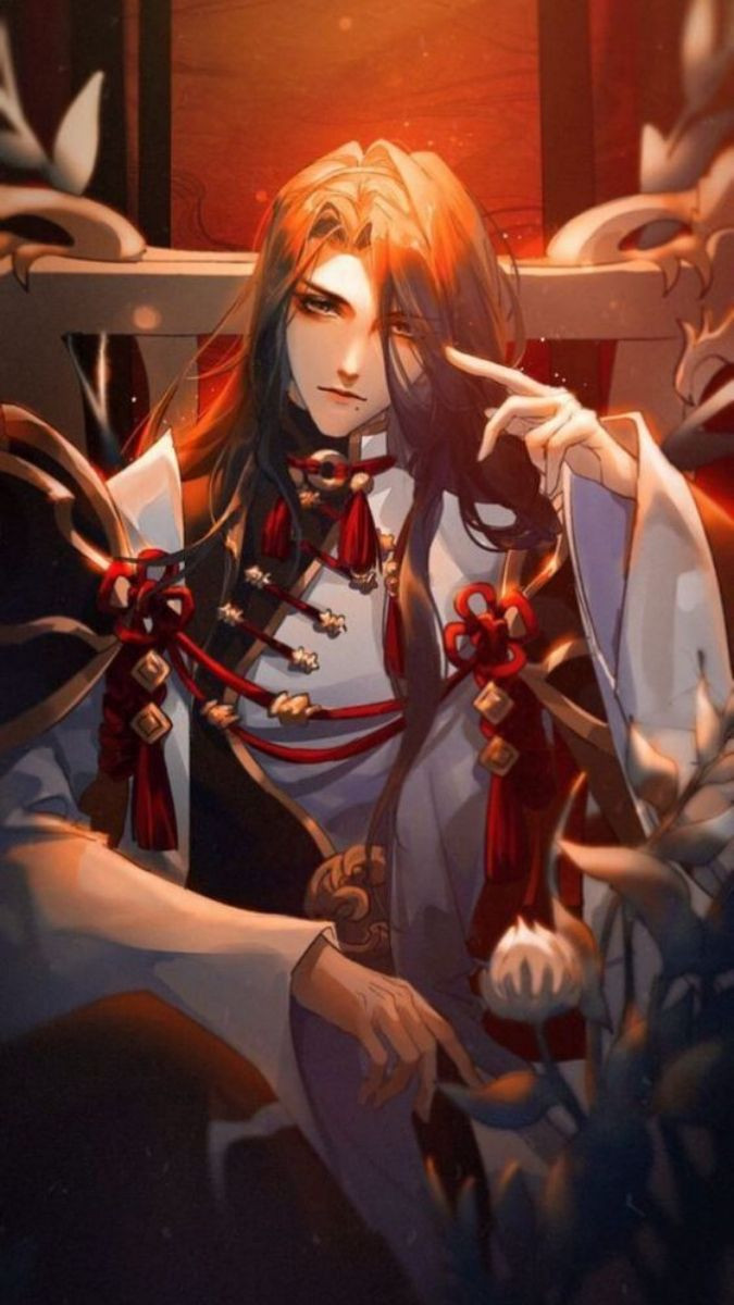 Wallpaper anime nam ngầu trong môi trường học đường